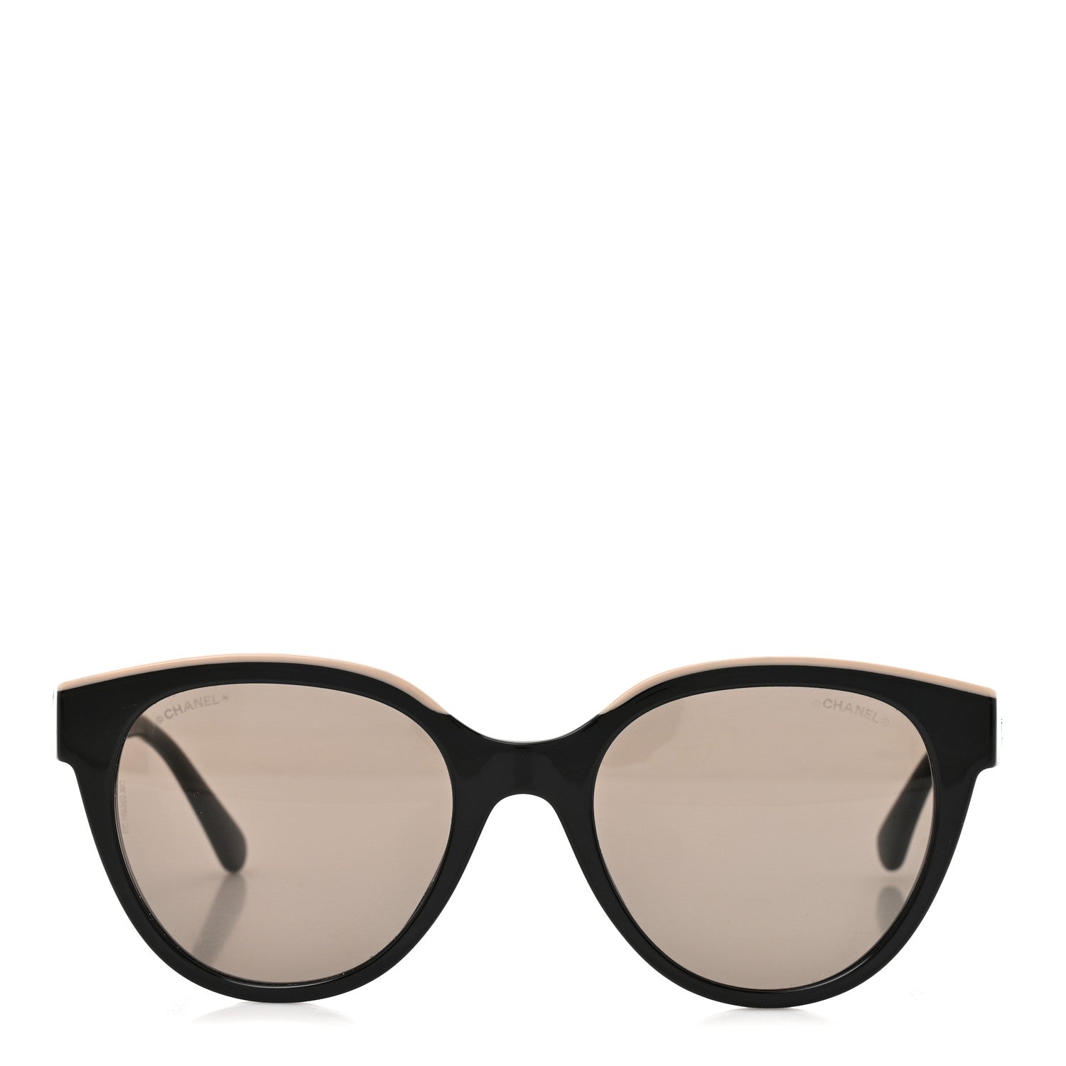 Acetate CC Butterfly Sunglasses 5414 Black Beige