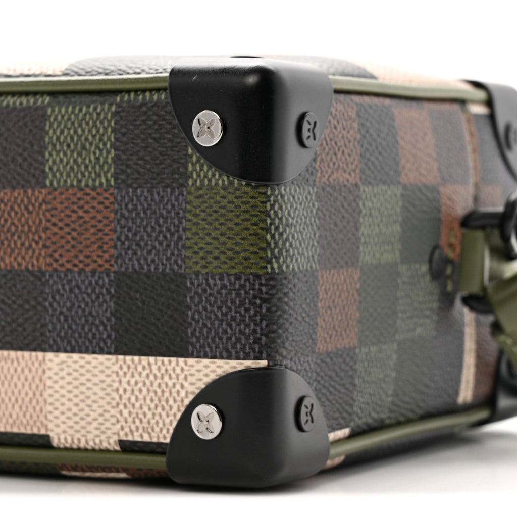 Louis Vuitton Damoflage Mini Soft Trunk Green