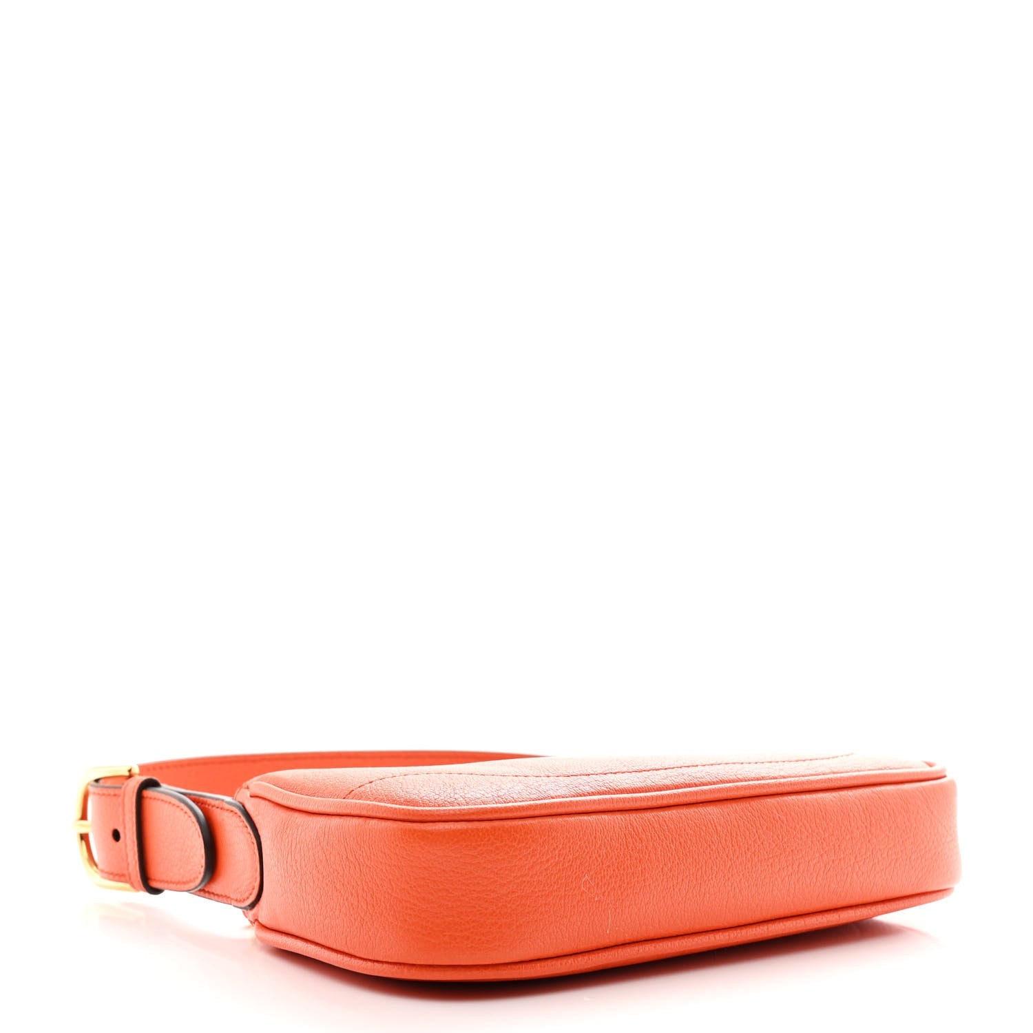 Gucci Goatskin Mini Aphrodite Shoulder Bag Orange