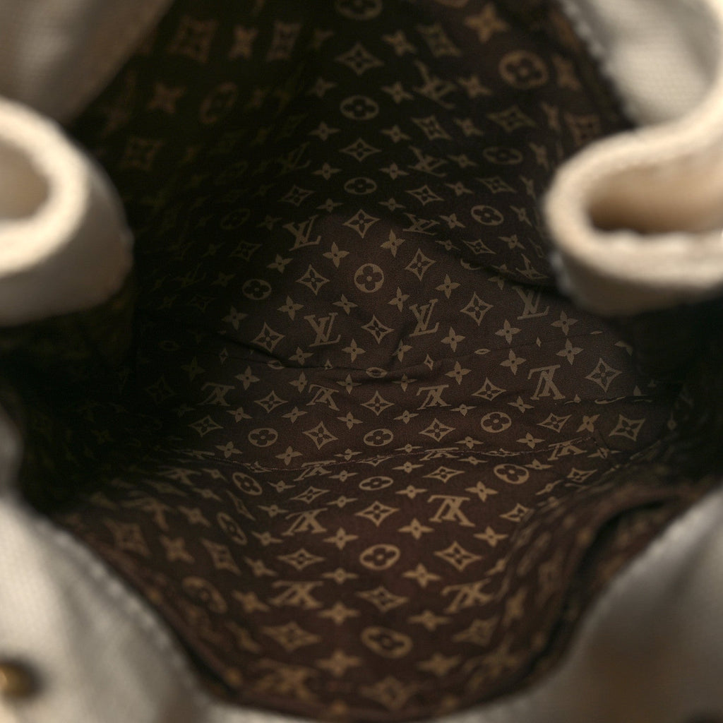 Louis Vuitton Toile Globe Shopper Cabas PM Red