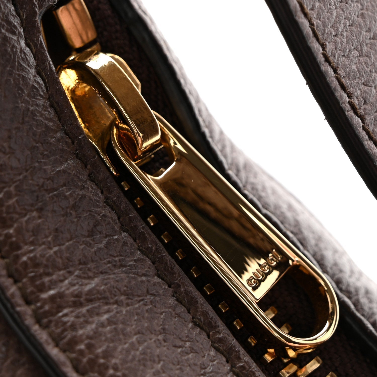 Gucci GG Supreme Monogram Textured Calfskin Web Mini Ophidia Half Moon Hobo Beige Ebony New Acero