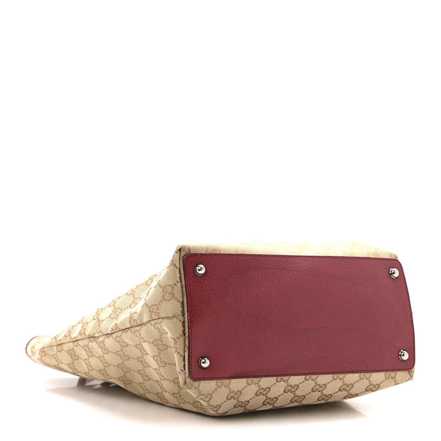 Gucci Monogram Large Eclipse Tote Red