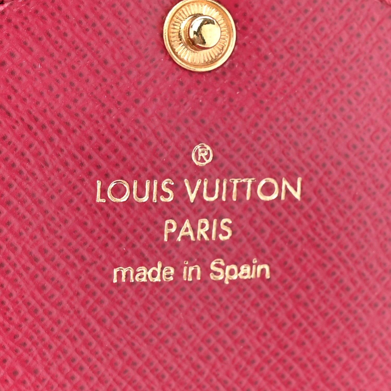 Louis Vuitton Monogram Josephine Wallet Fuchsia