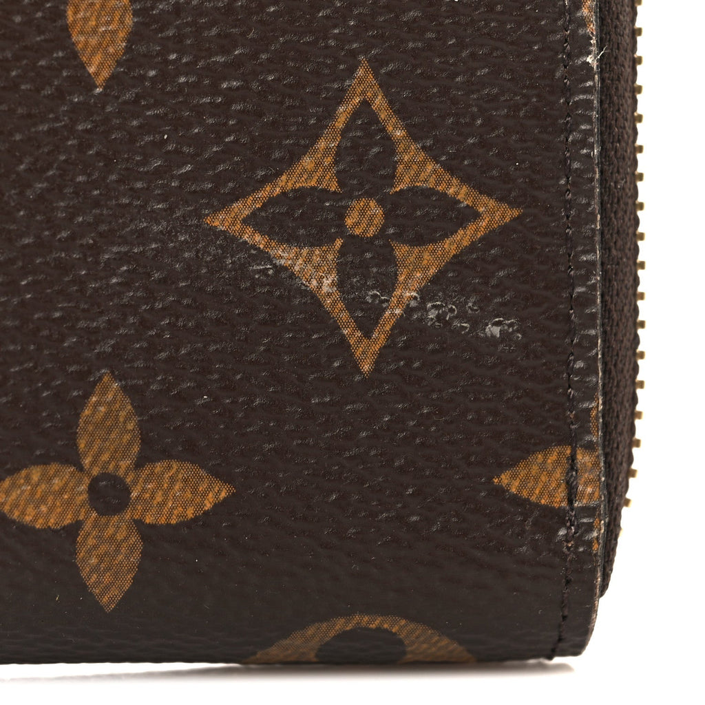 Louis Vuitton Monogram Clemence Wallet Rose Ballerine