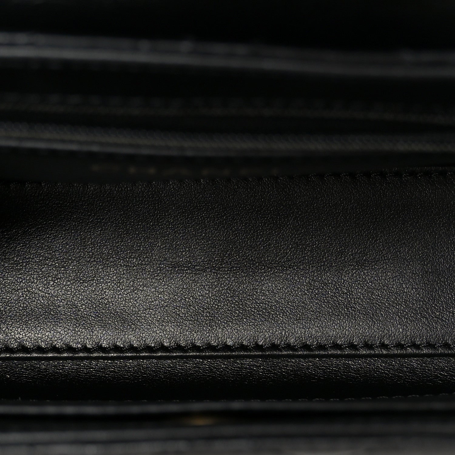 Chanel Shiny Aged Calfskin Quilted Nano Kelly Shopper Black