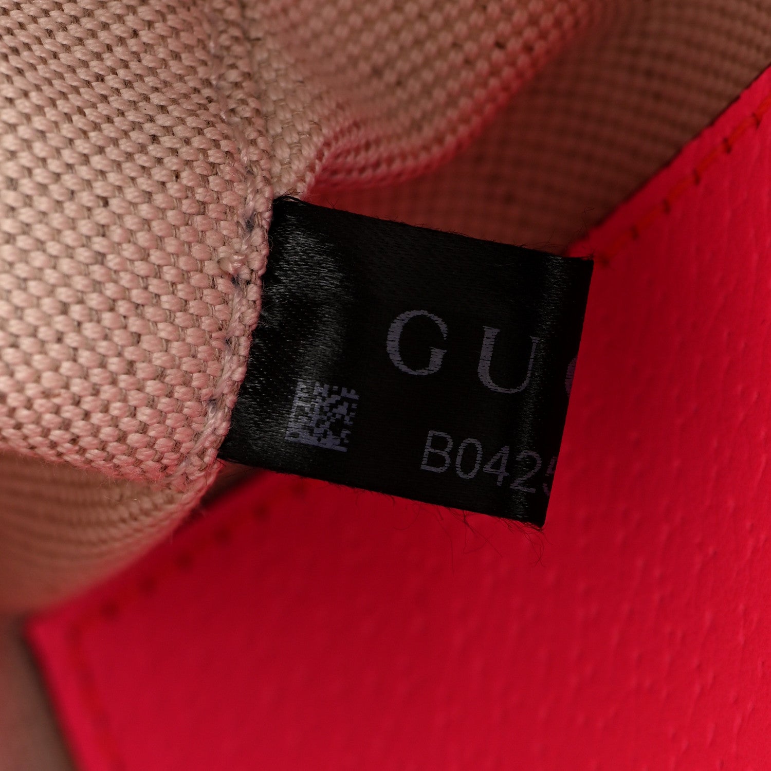 Gucci GG Supreme Monogram Textured Dollar Calfskin Web Ophidia Small Crossbody Bag Beige Ebony Fuchsia
