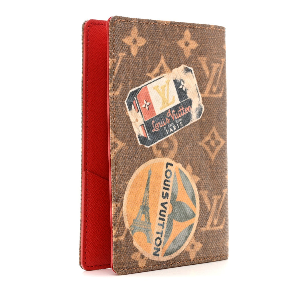 Louis Vuitton Monogram Flight Mode Passport Cover