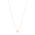 Louis Vuitton 18K Pink Gold Diamond Pink Mother of Pearl Color Blossom BB Star Pendant Necklace