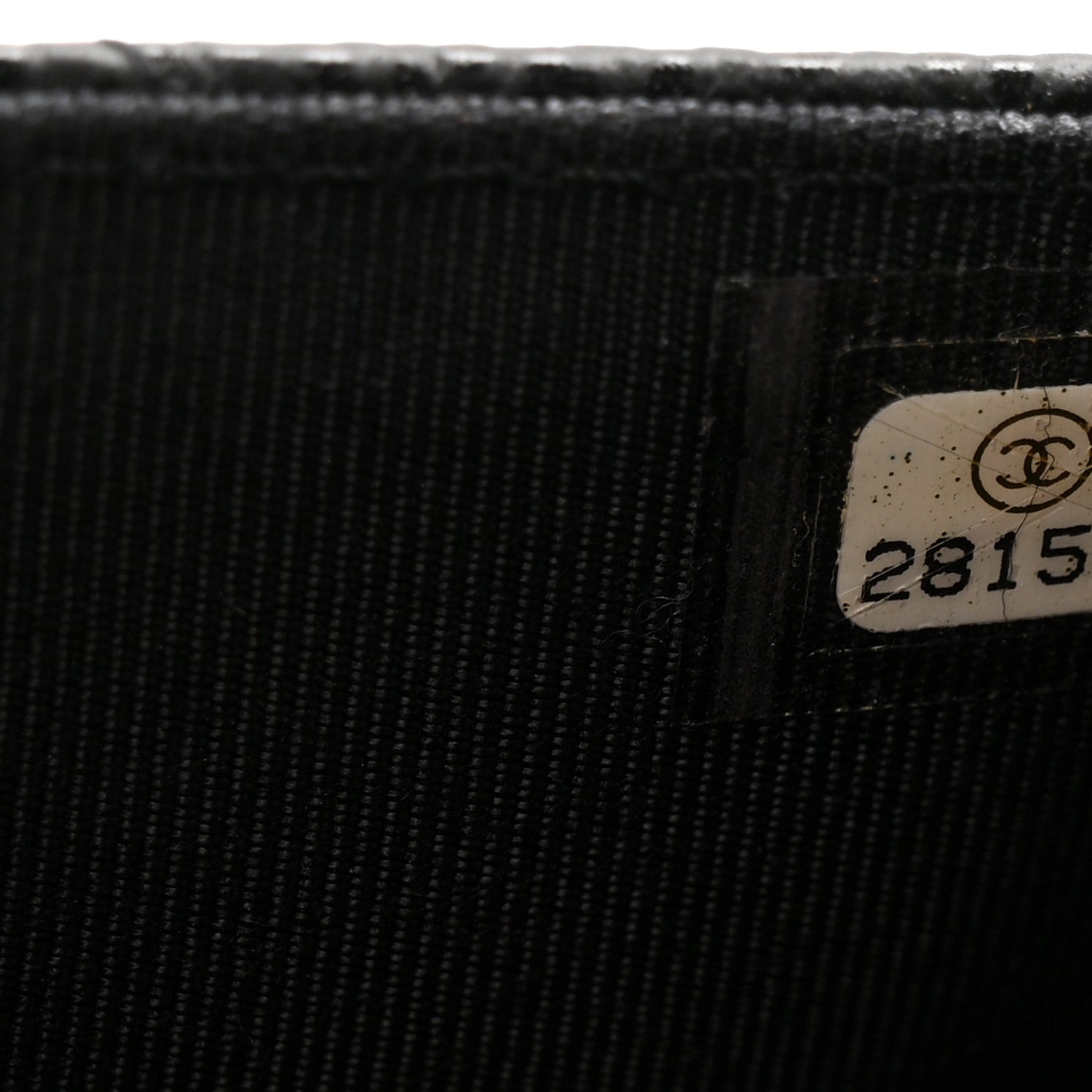 Chanel Caviar Quilted Wallet on Chain WOC Black