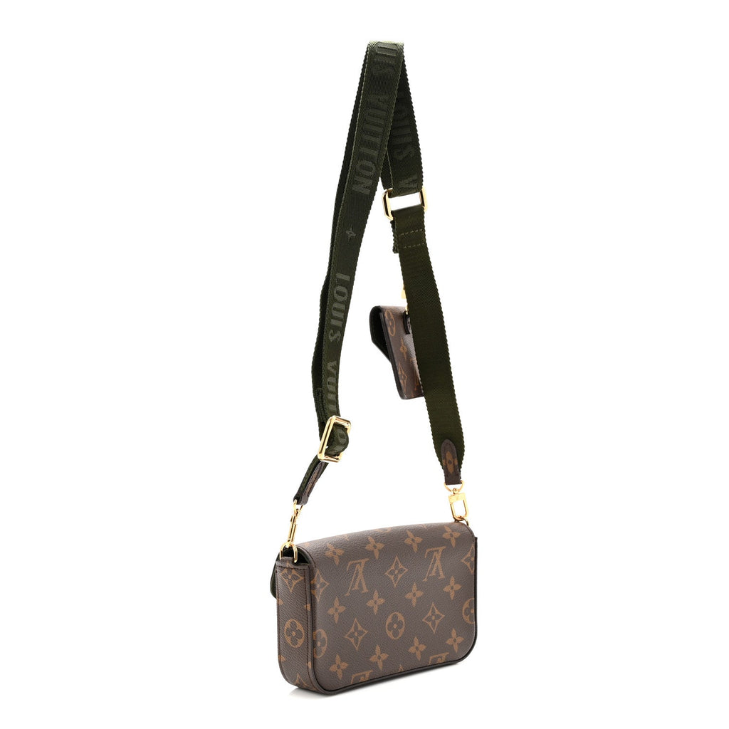 Louis Vuitton Monogram Felicie Strap & Go Kaki