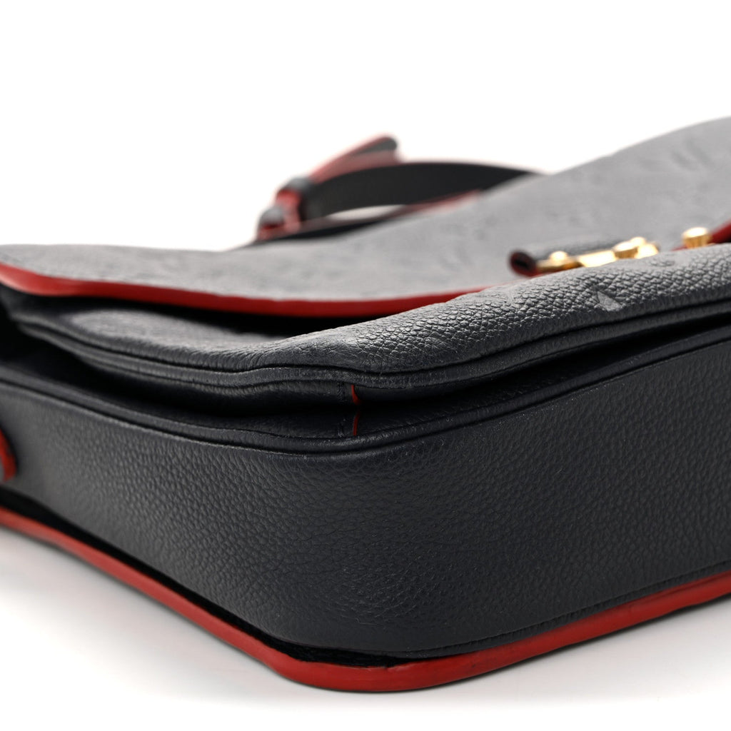 Louis Vuitton Empreinte Pochette Metis Marine Rouge