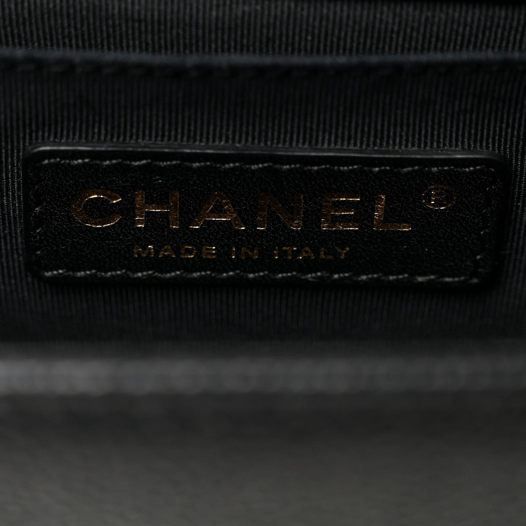 Chanel Caviar Quilted Small Boy Flap Black