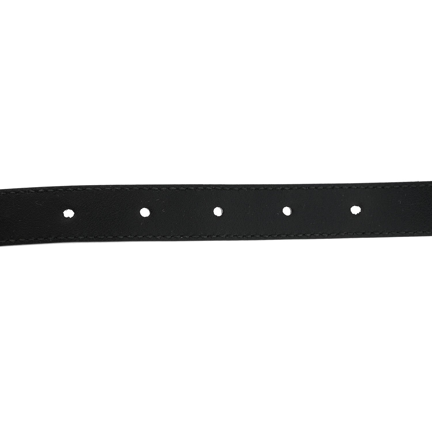 Gucci Calfskin Double G 20mm Belt 80 32 Black