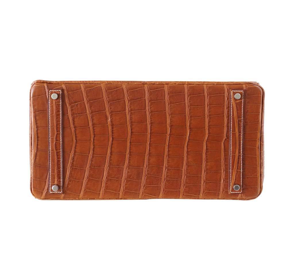 Hermès Birkin 40 Fauve Matte Alligator Bag