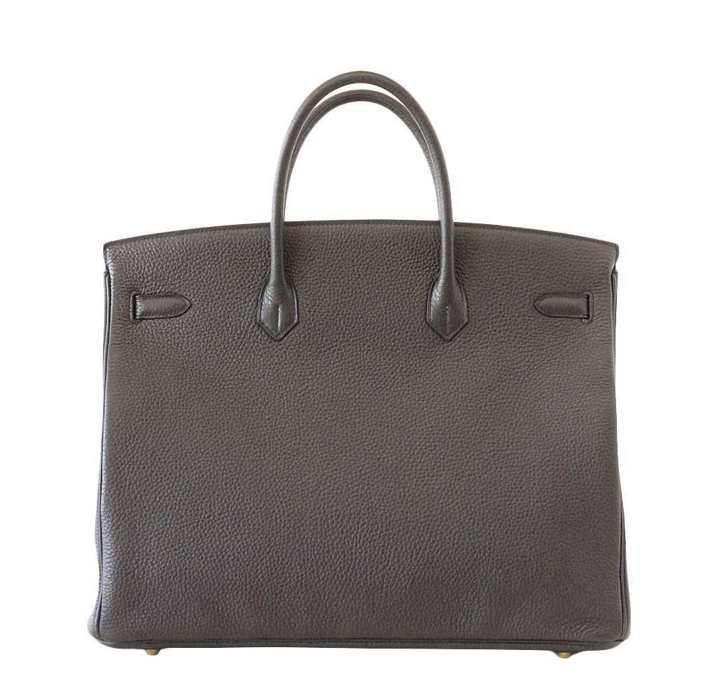 Hermès Birkin 40 Plomb Togo Bag