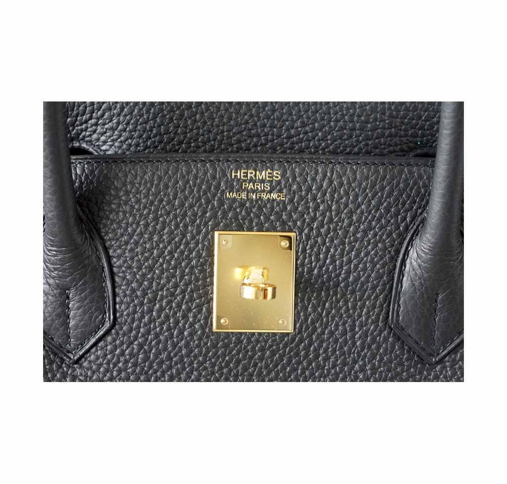 Hermès Birkin 40 Plomb Togo Bag