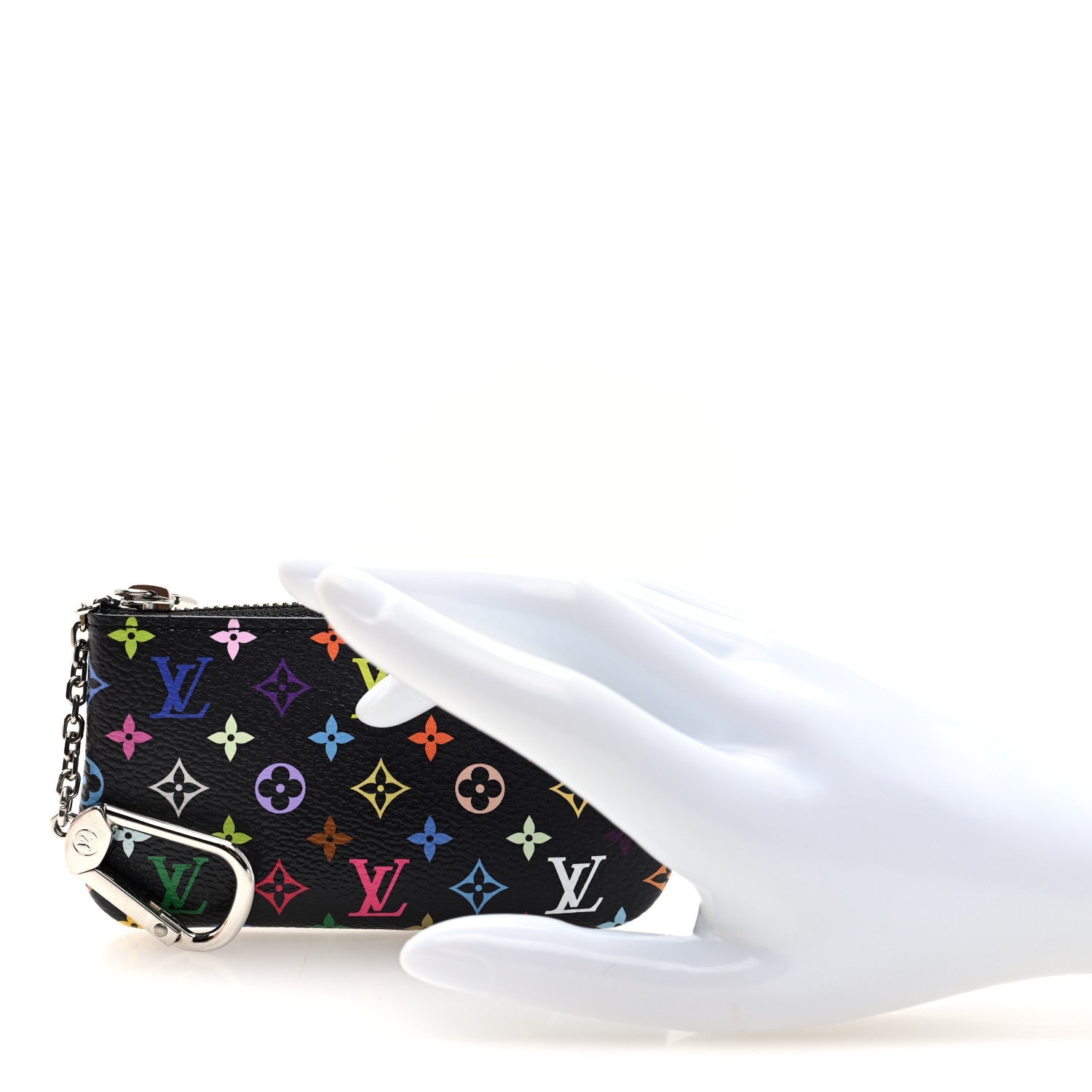 Louis Vuitton LV X TM Monogram Multicolor Key Pouch Black