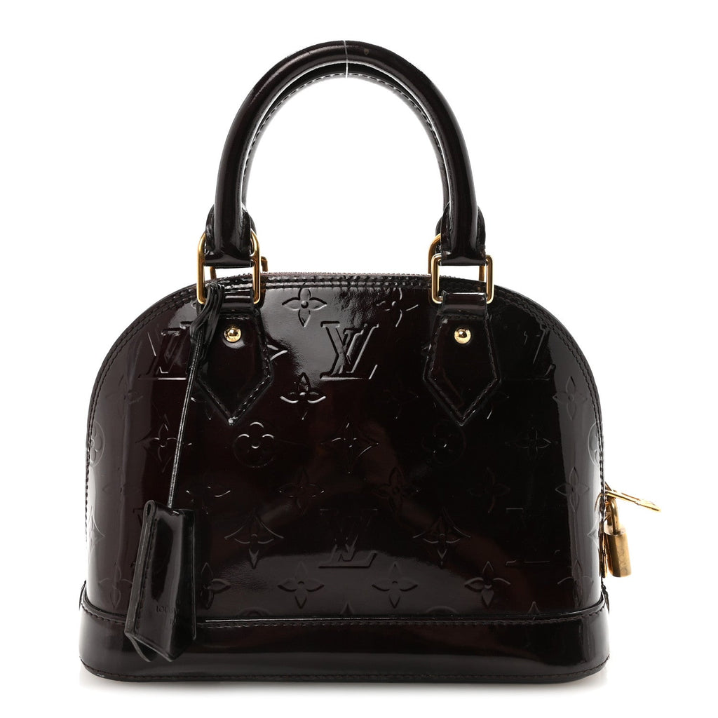 Louis Vuitton Vernis Alma BB Amarante