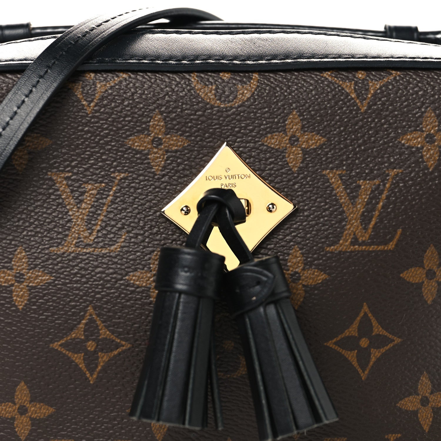 Louis Vuitton Monogram Saintonge Black