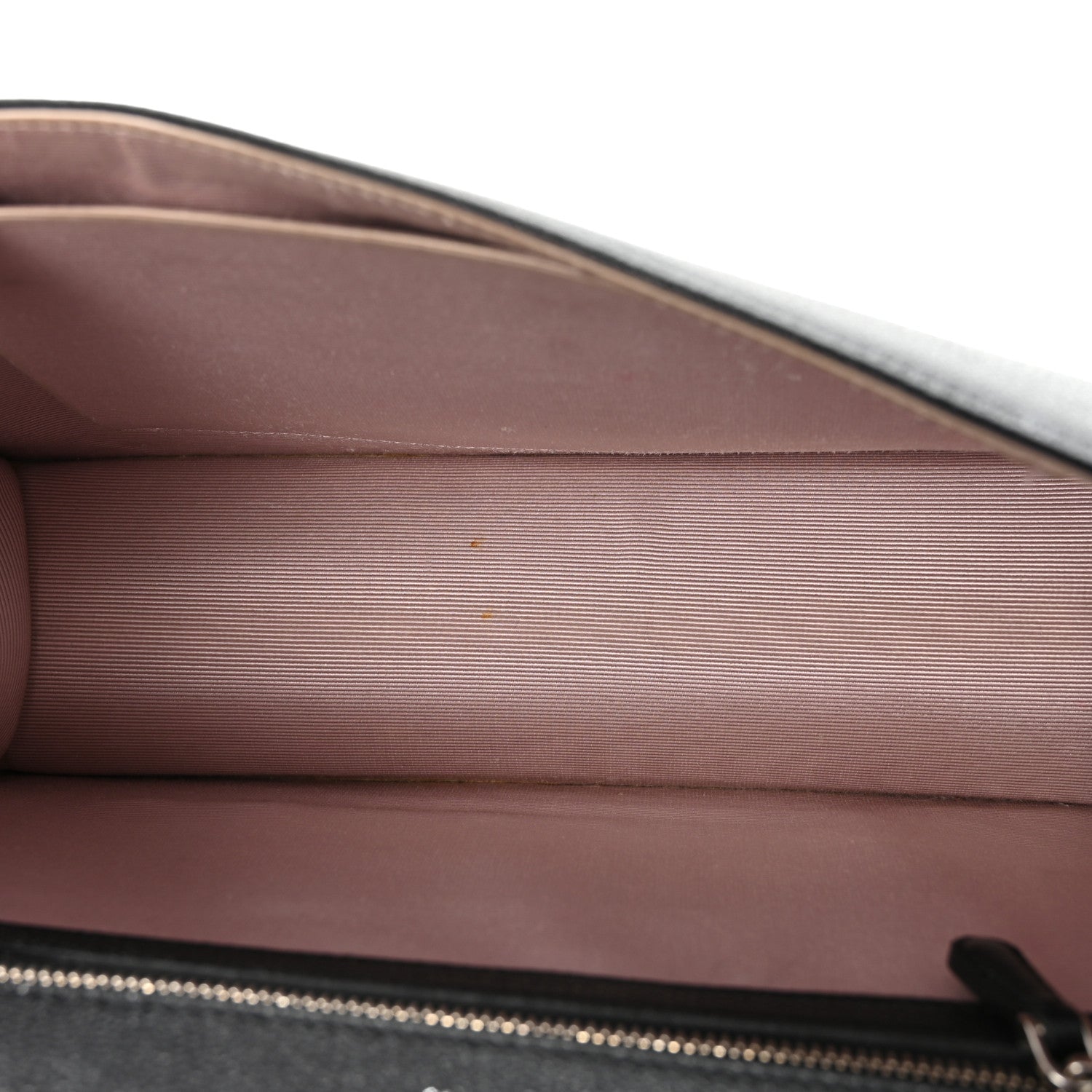 Christian Dior Grained Calfskin Medium Diorama Flap Bag Black