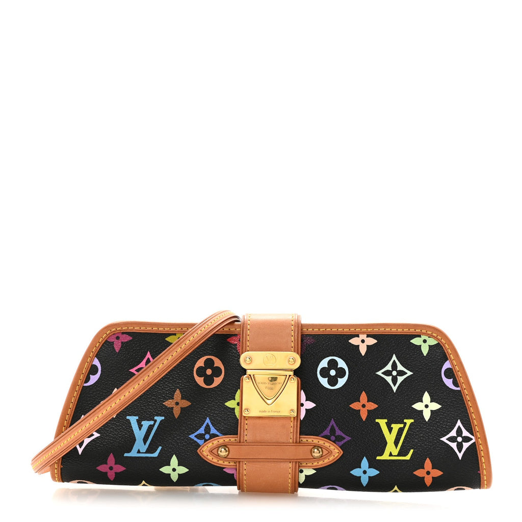 Louis Vuitton Monogram Multicolor Shirley Black