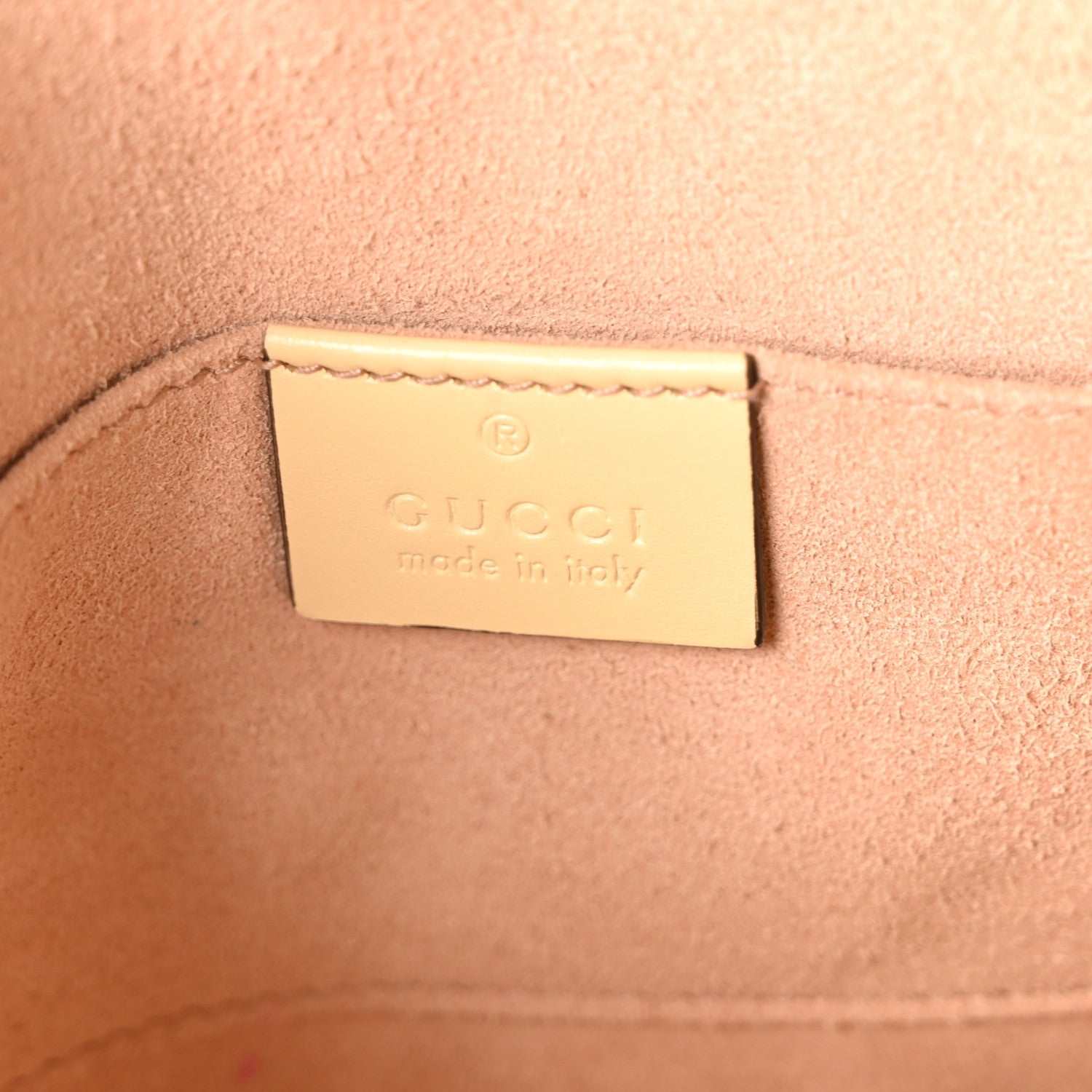 Gucci Snakeskin Boarded Plutone Calfskin Mini Horsebit 1955 Top Handle Bag Wild Rose Beige