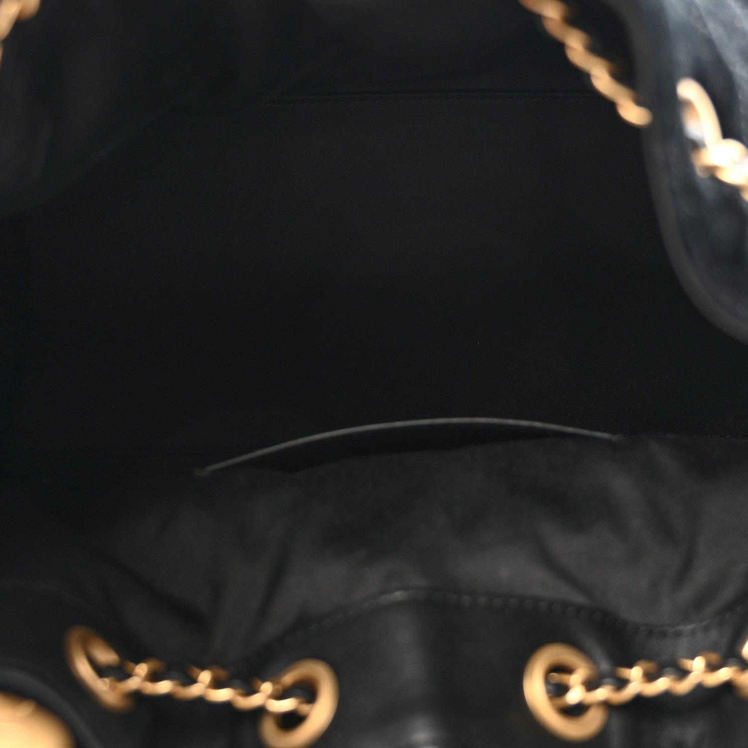 Chanel Suede Quilted Small Chanel 25 Handbag Black