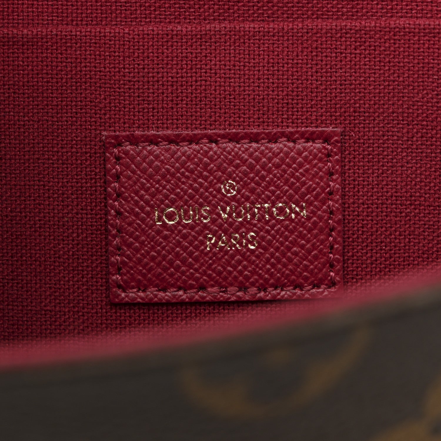 Louis Vuitton Monogram Pochette Felicie Chain Wallet Fuchsia