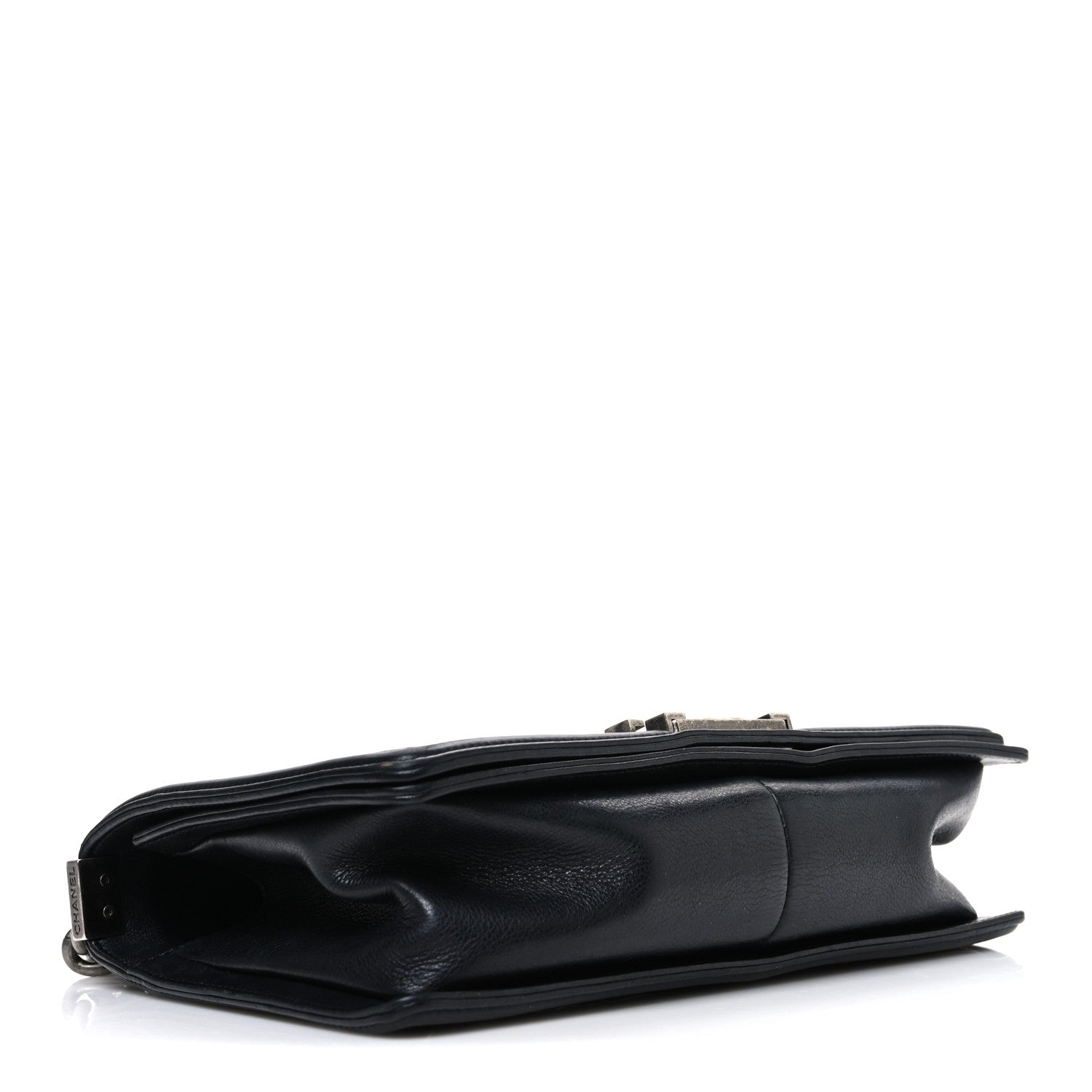 Chanel Lambskin Quilted Medium Boy Flap Black