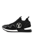 Louis Vuitton Calfskin Run Away Sneakers 38.5 Black
