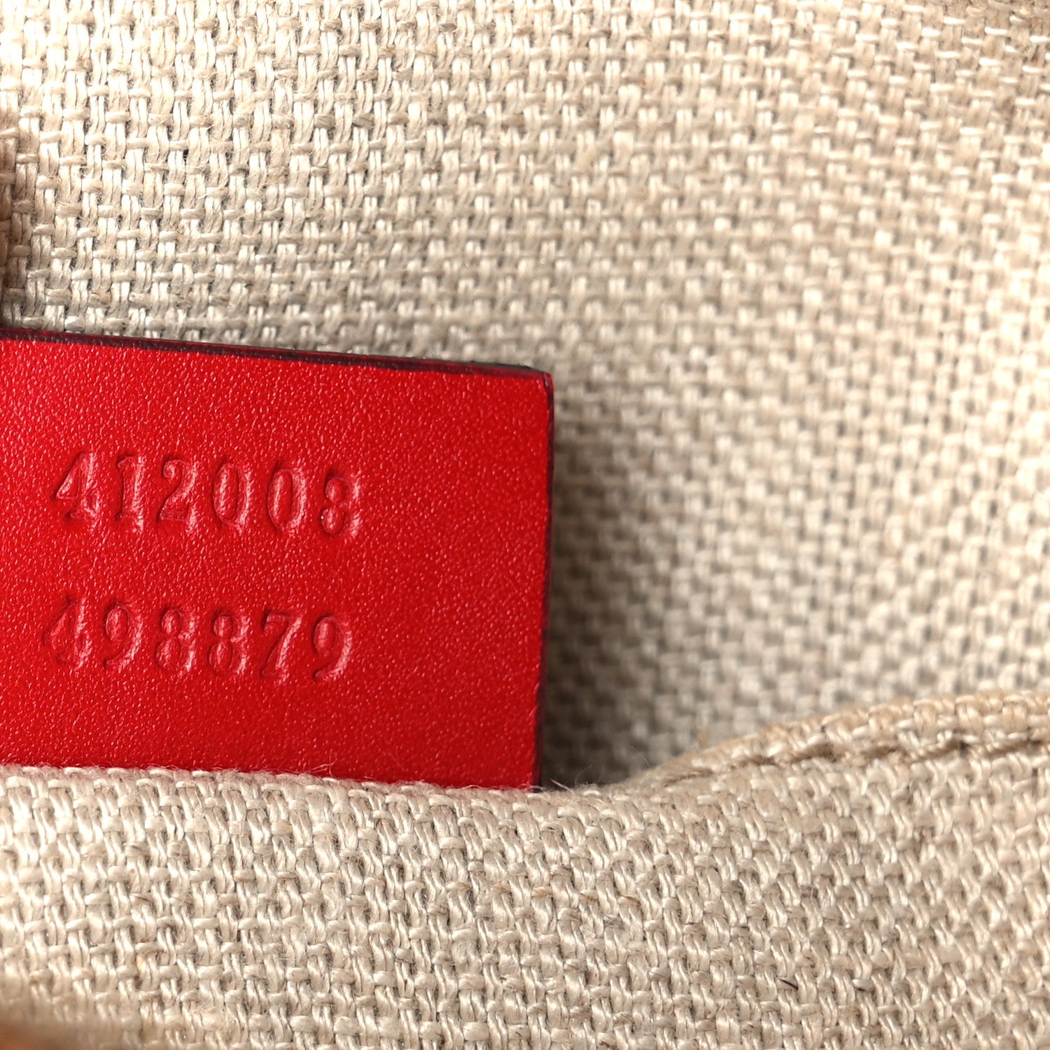 Gucci Calfskin Web Small Webby Bee Shoulder Bag Red