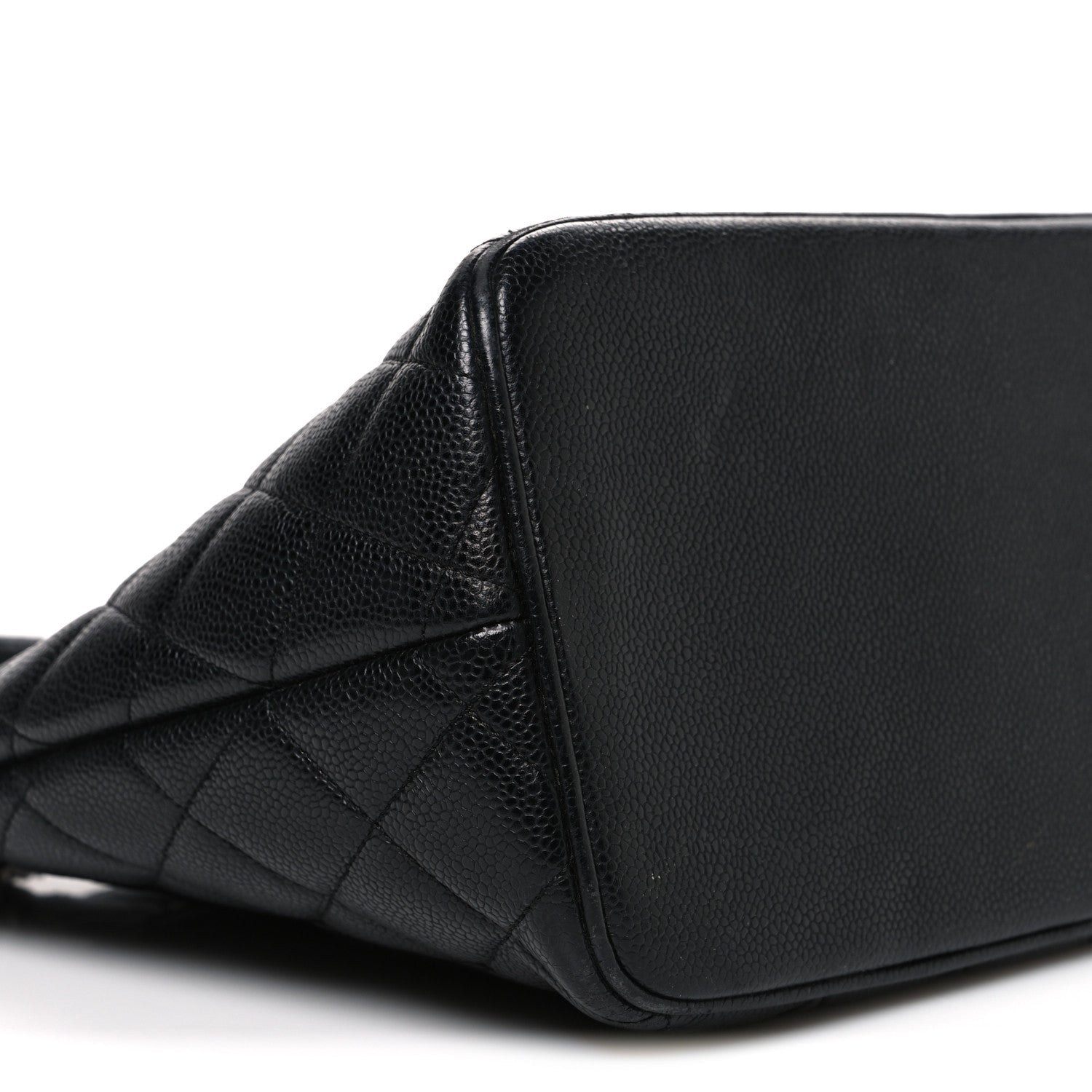 Chanel Caviar Quilted Medallion Tote Black