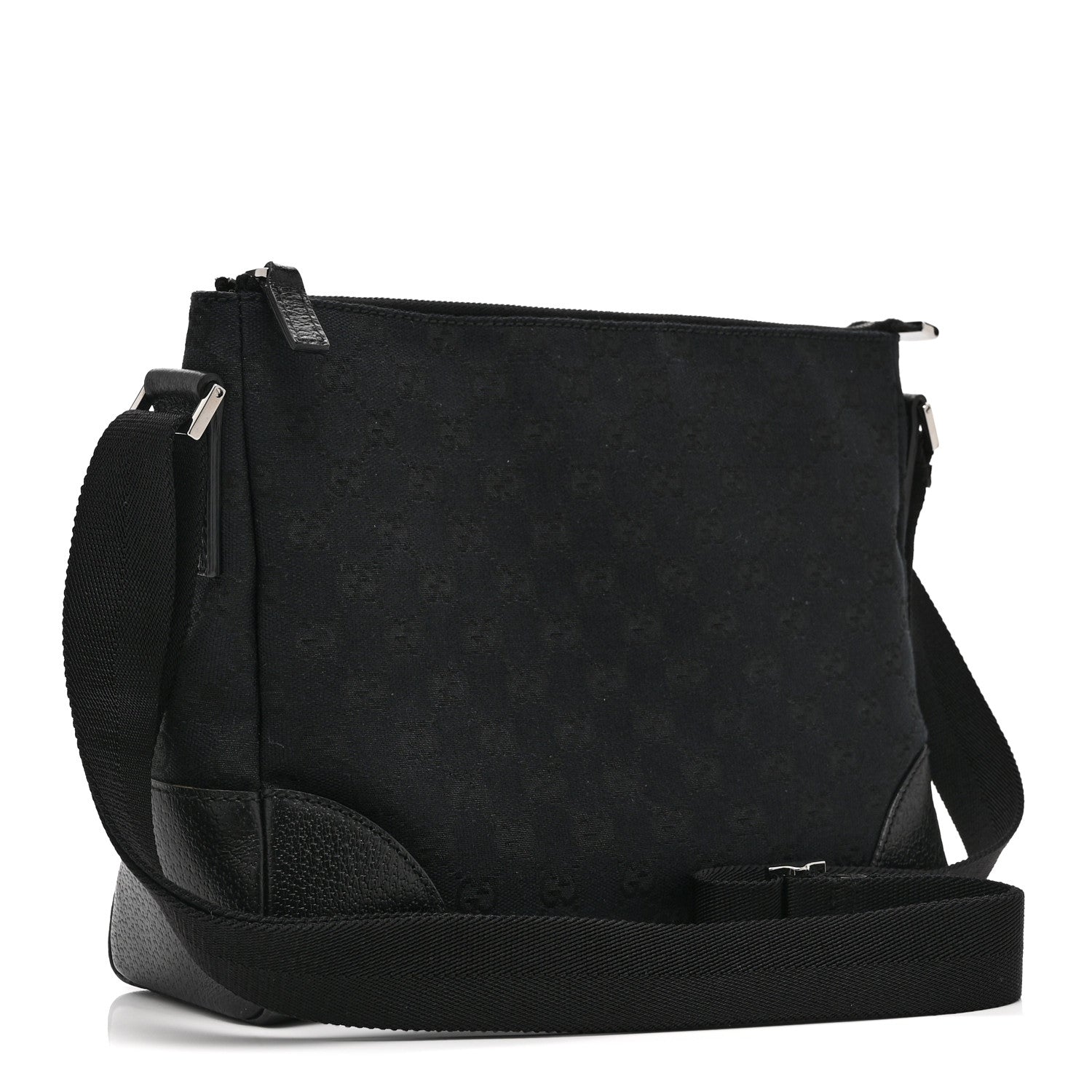 Gucci Monogram Joy Messenger Bag Black