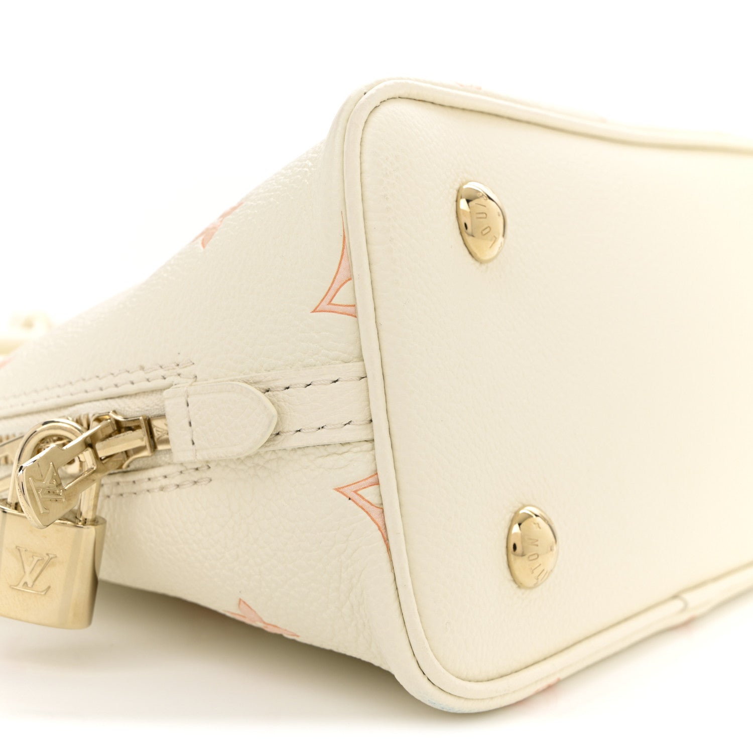 Louis Vuitton Empreinte Bi-Color Alma BB Milky White Peach