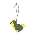 Louis Vuitton Monogram Titanium Dog Name Tag
