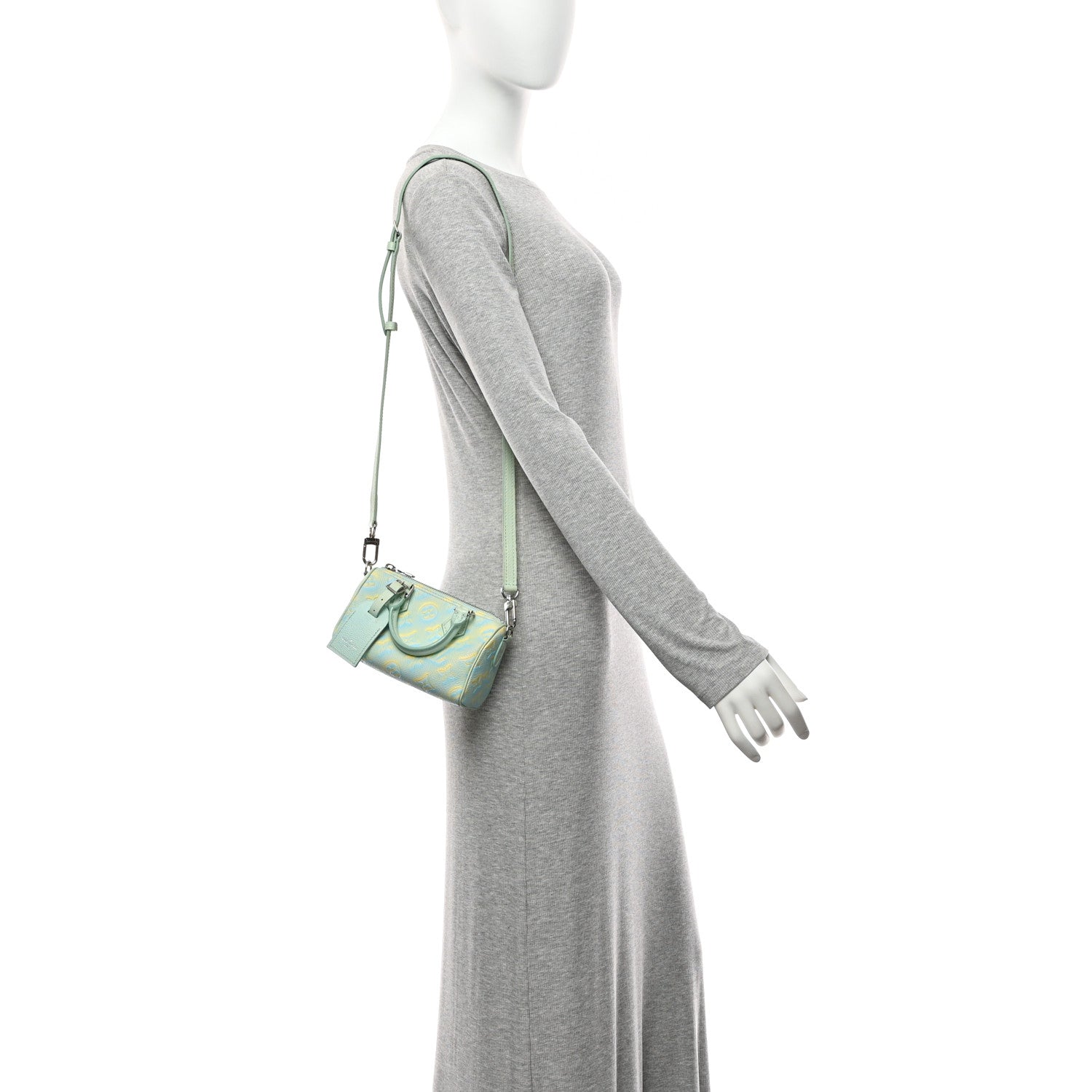 Louis Vuitton Empreinte Monogram Summer Stardust Nano Speedy Water Green