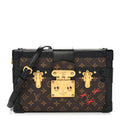 Louis Vuitton Monogram Petite Malle Black
