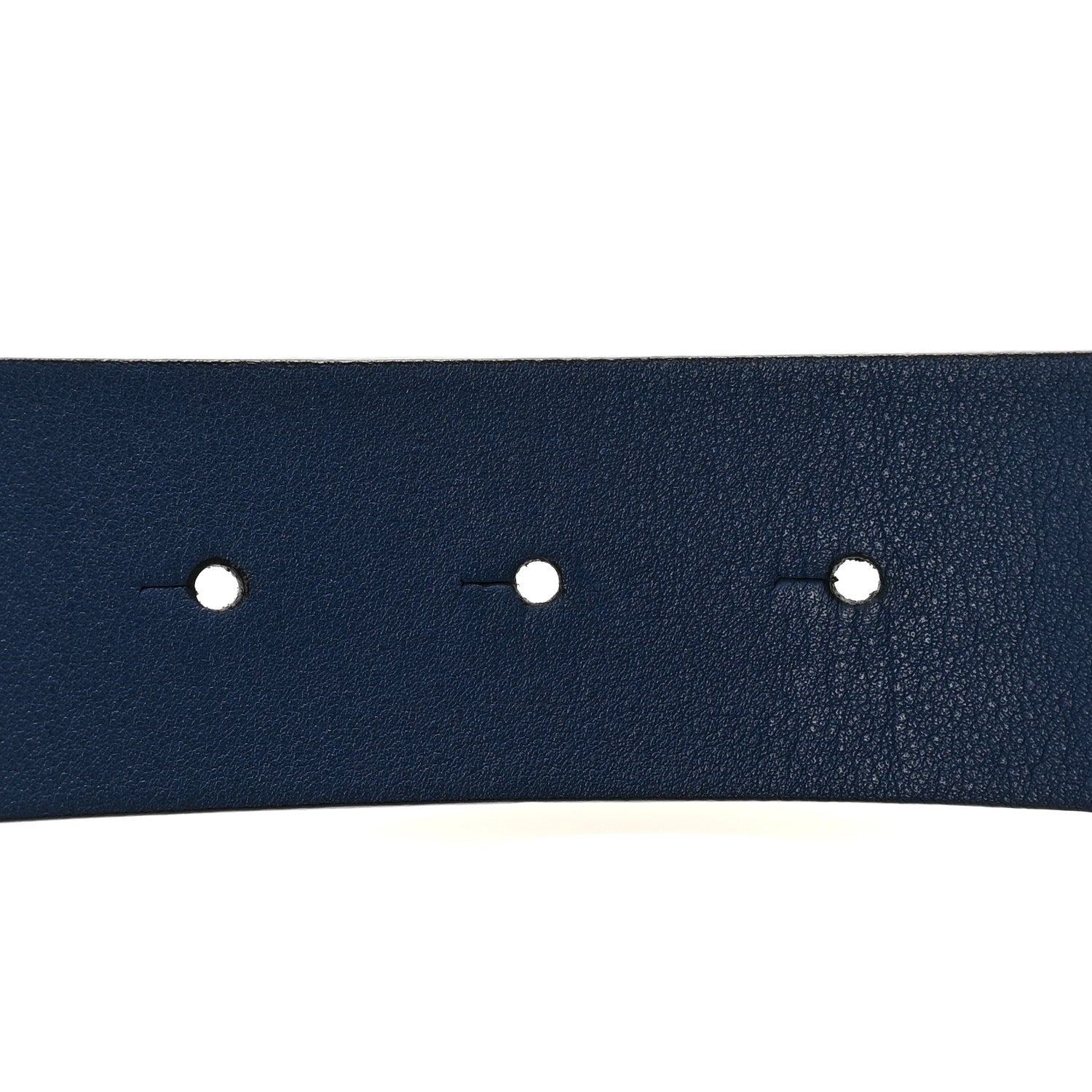 Calfskin CC Reversible Belt 85 34 Navy