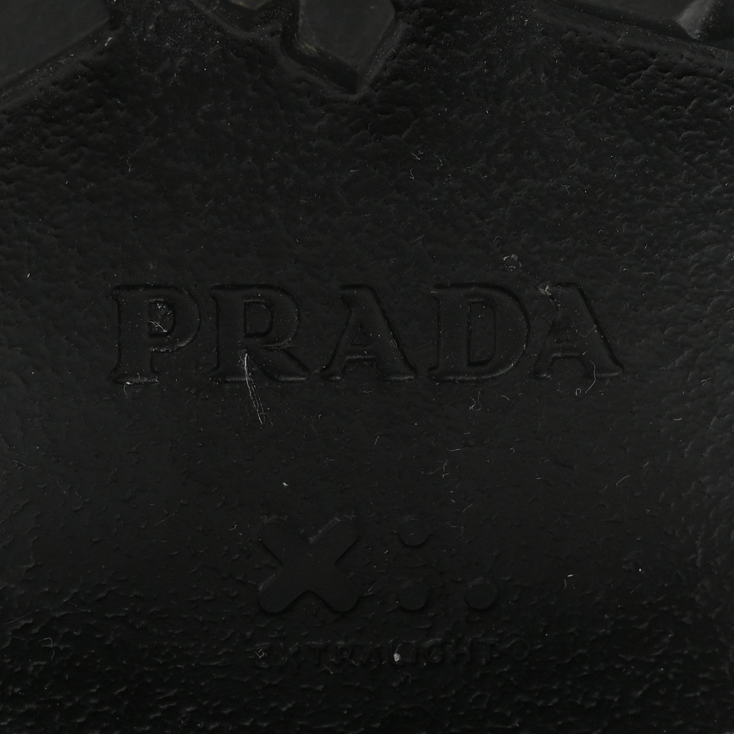 Prada Spazzolato Rois Monolith 55mm Derby Loafers 38 Black