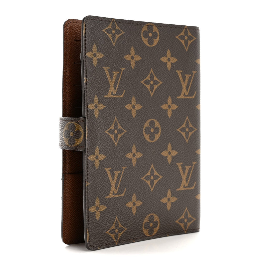 Louis Vuitton Monogram Medium Ring Agenda Cover