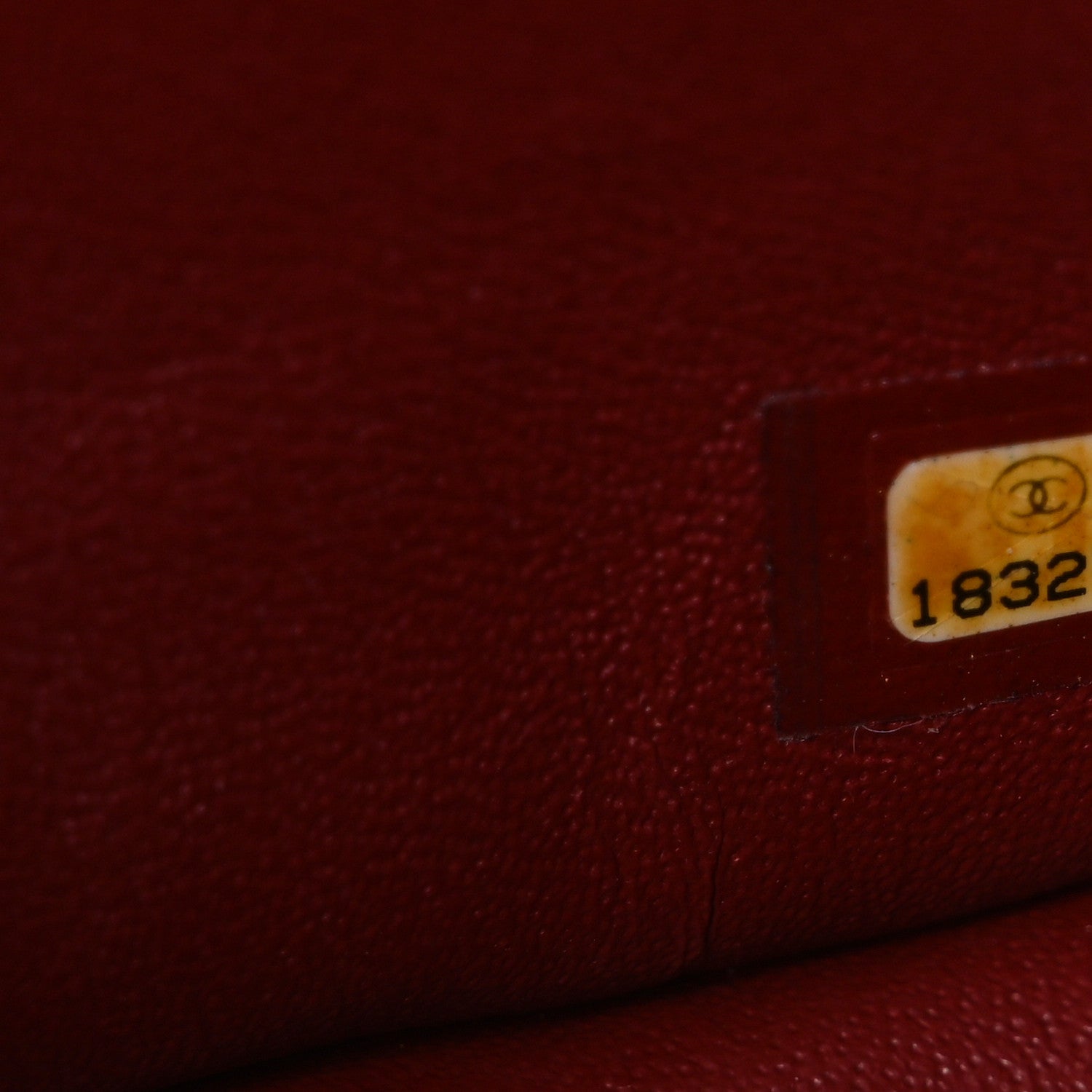 Chanel Caviar Quilted Jumbo Double Flap Burgundy