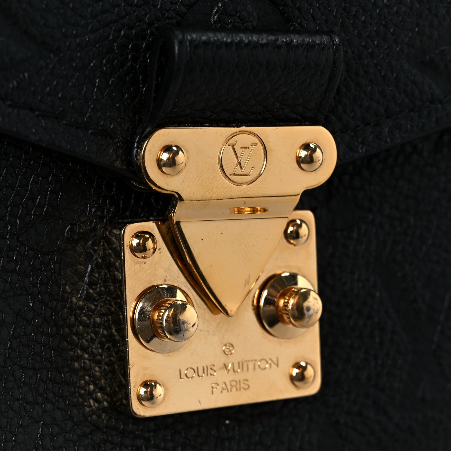 Louis Vuitton Empreinte Pochette Metis East West Black
