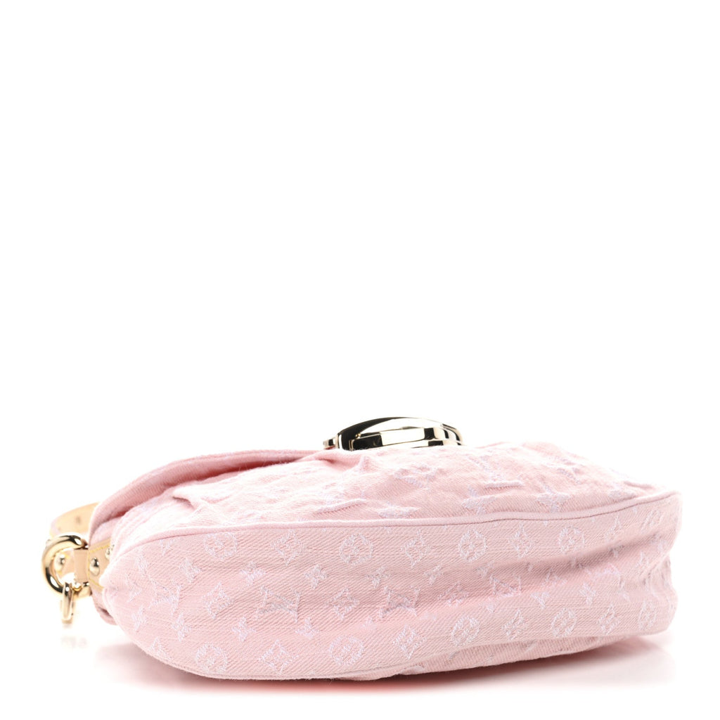 Louis Vuitton Monogram Denim Sunset  Washed Pink