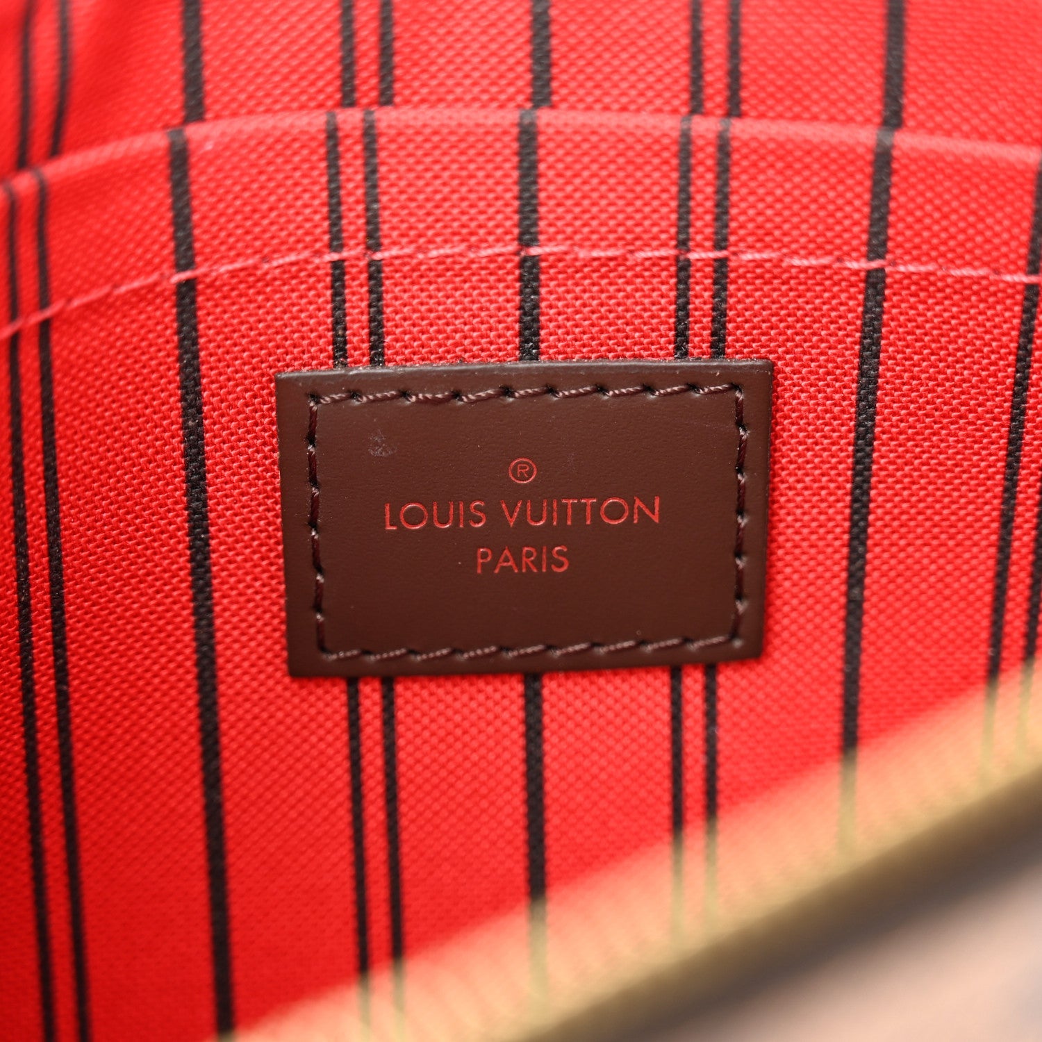 Louis Vuitton Damier Ebene Neverfull MM GM Pochette