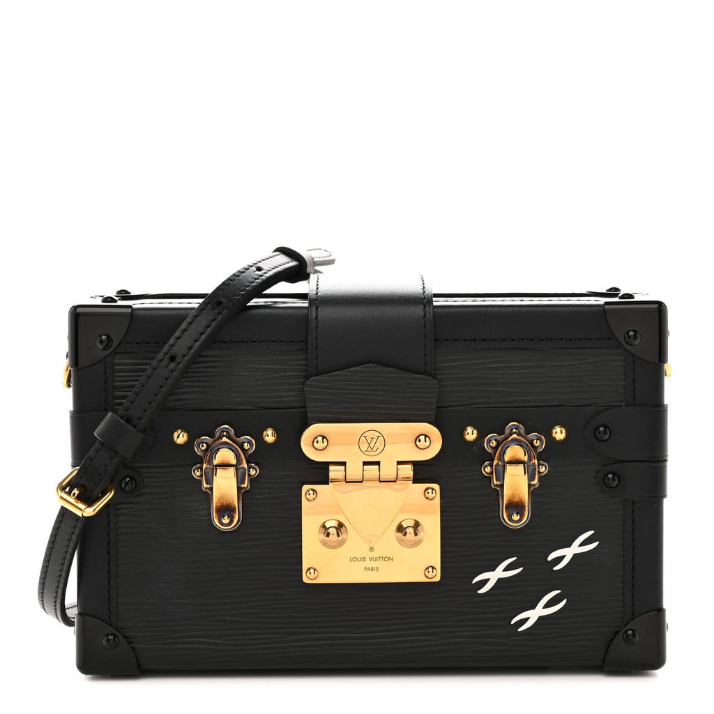 Louis Vuitton Epi Petite Malle Black