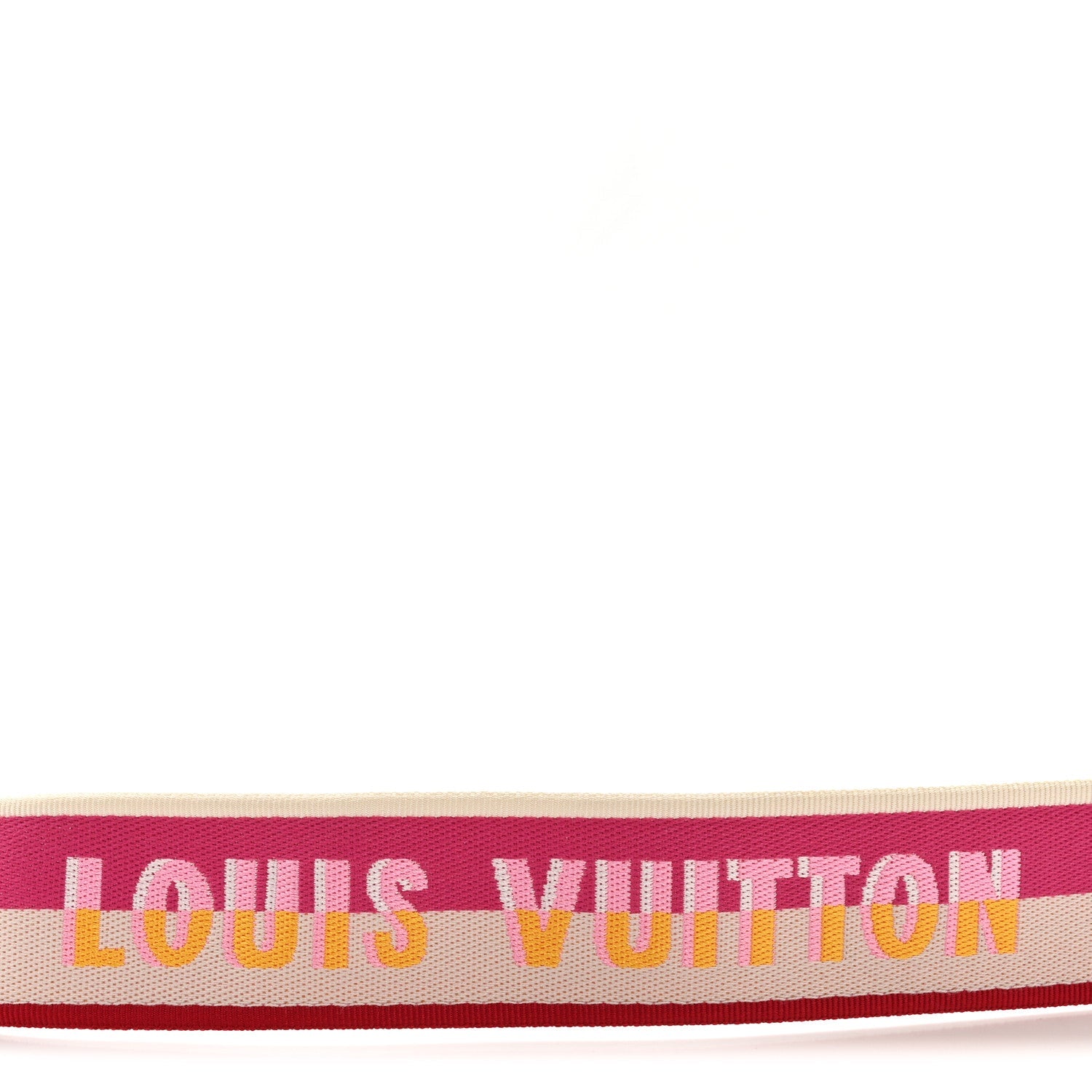 Louis Vuitton Jacquard Speedy Bandouliere 20 Shoulder Strap Fuchsia