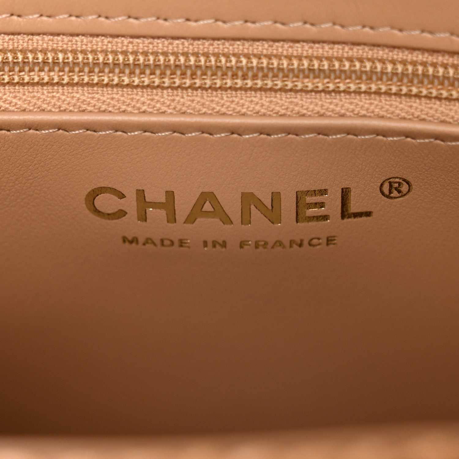 Chanel Braided Raffia Nano Kelly Flap Bag Dark Beige