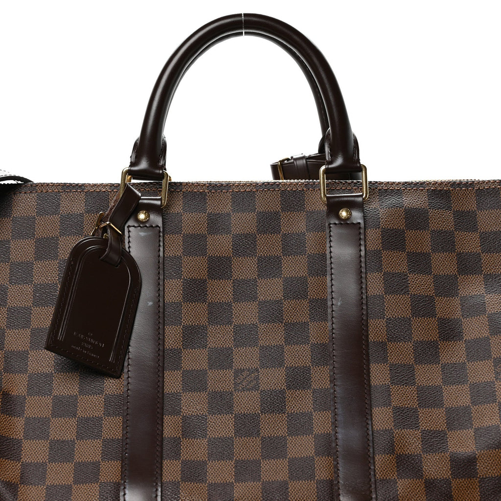 Louis Vuitton Damier Ebene Keepall Bandouliere 55