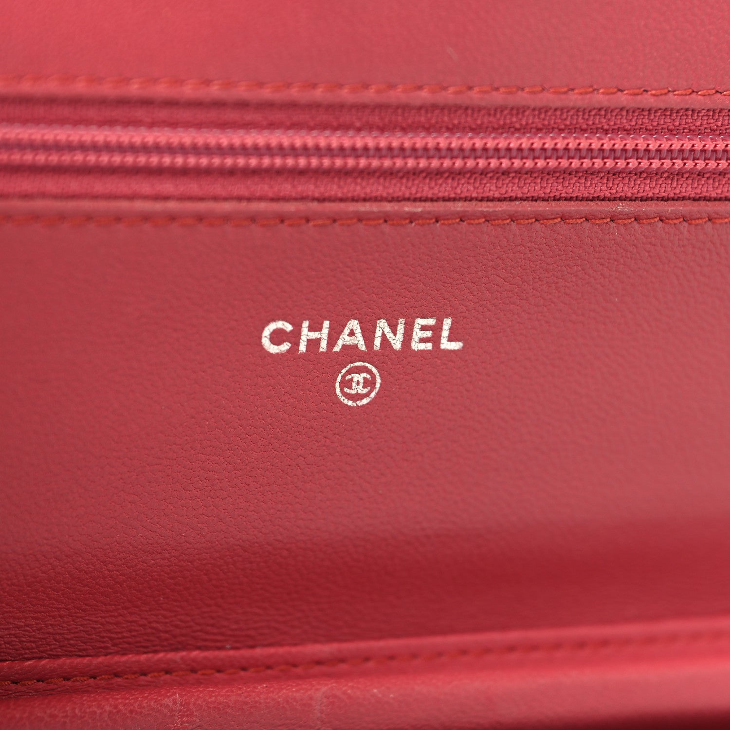Chanel Calfskin Quilted Boy Wallet On Chain WOC Pink