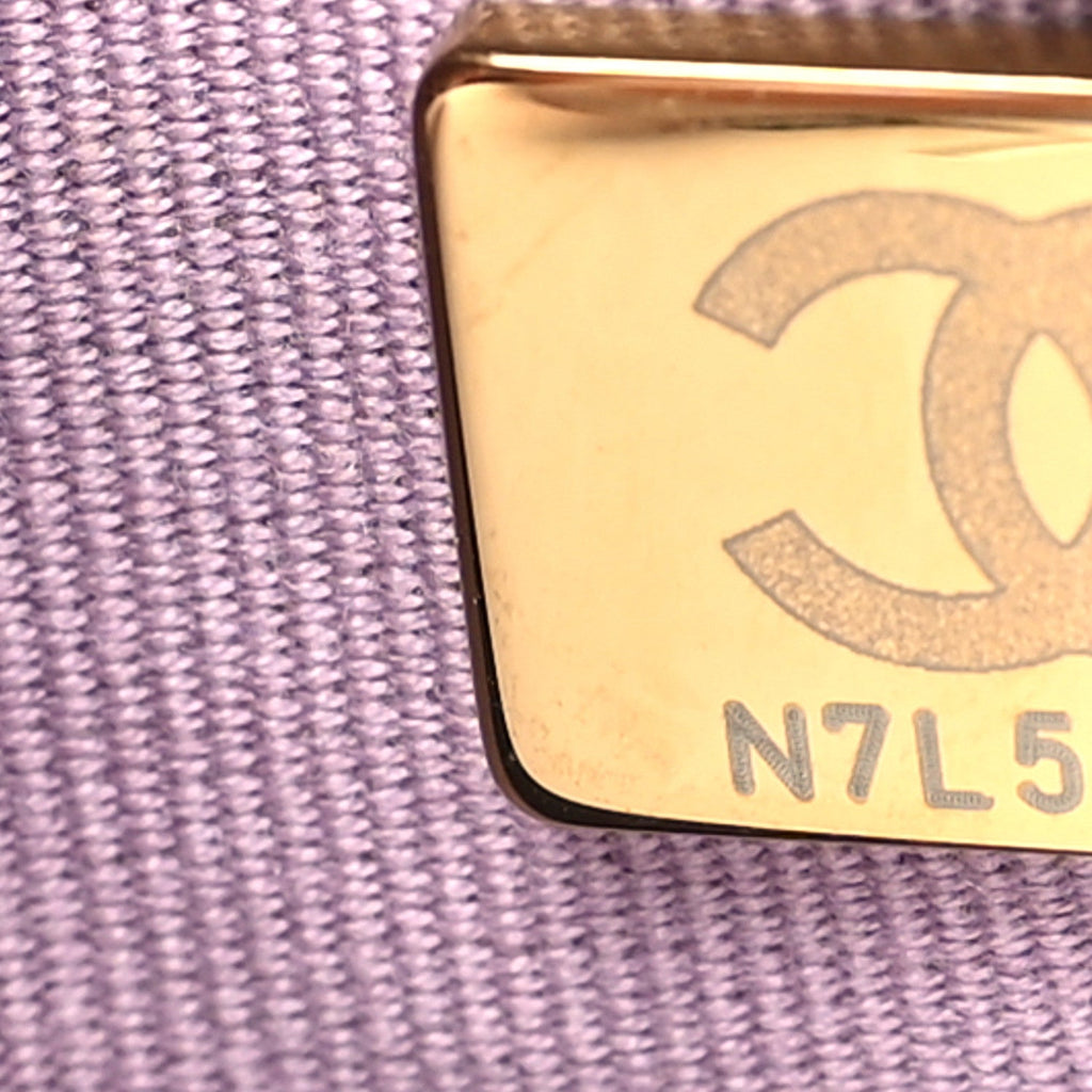 Chanel Iridescent Caviar Quilted Vertical My Perfect Camera Case Pink